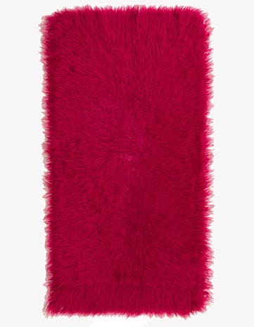 2' 8 x 5' Hand Knotted Moroccan Wool Rug