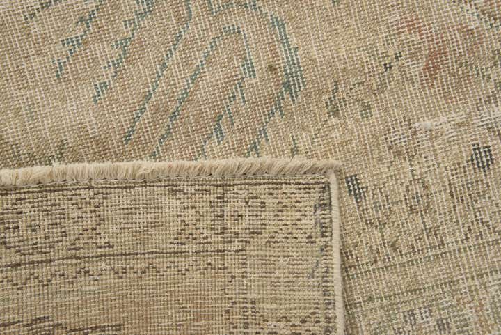 9' 6 x 12' 3 Hand Knotted Ultra Vintage Persian Wool Rug