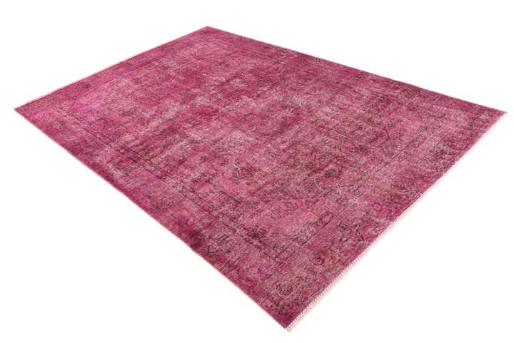 6' 1 x 8' 10 Hand Knotted Ultra Vintage Persian Wool Rug