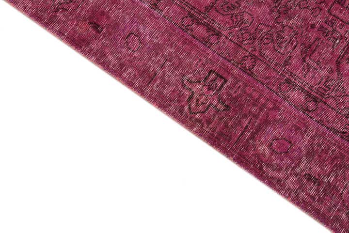 6' 1 x 8' 10 Hand Knotted Ultra Vintage Persian Wool Rug