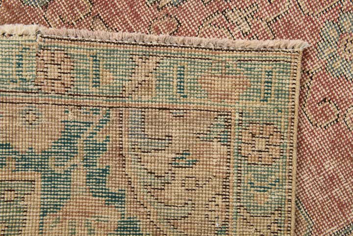 7' 1 x 10' 4 Hand Knotted Ultra Vintage Persian Wool Rug