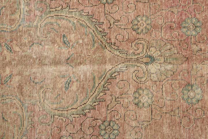 7' 1 x 10' 4 Hand Knotted Ultra Vintage Persian Wool Rug