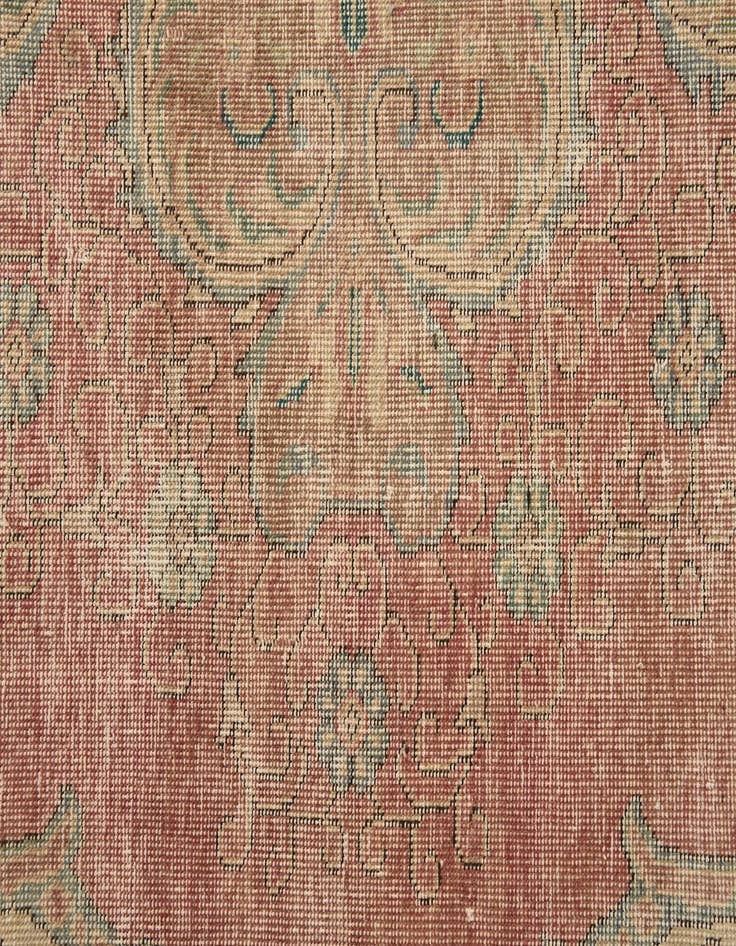 Detail image of 7' 1 x 10' 4  Hand Knotted Ultra Vintage Persian Wool Rug