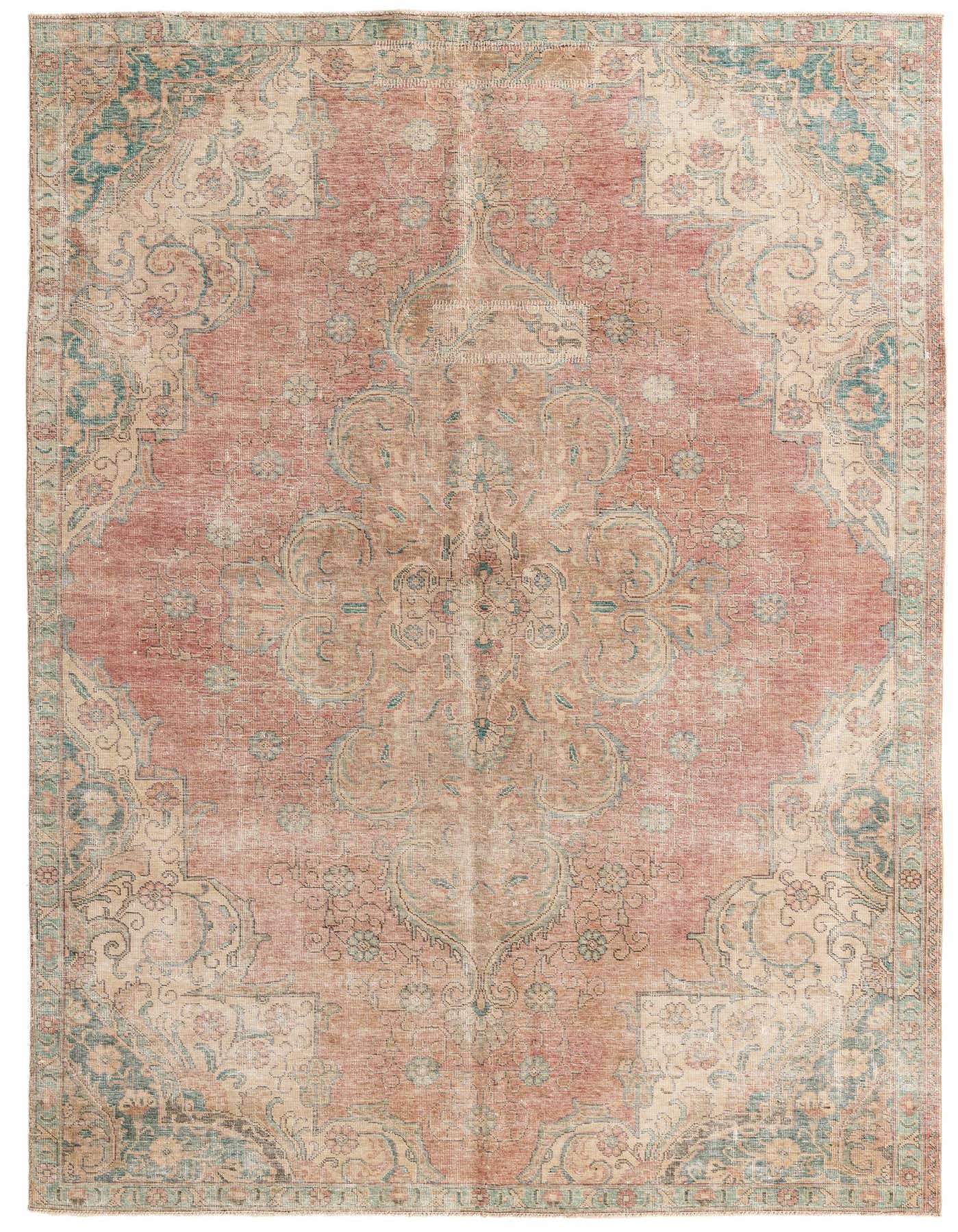 Primary image 7' 1 x 10' 4  Hand Knotted Ultra Vintage Persian Wool Rug