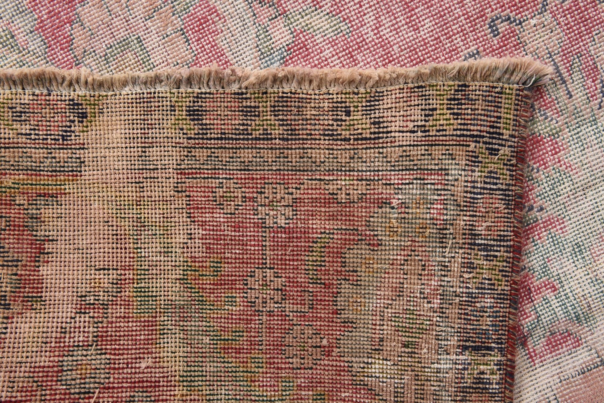 9' 9 x 12' 4 Hand Knotted Ultra Vintage Persian Wool Rug