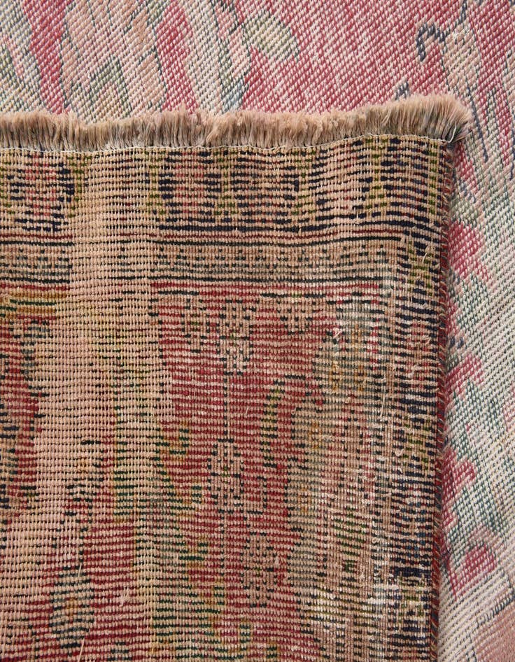 Detail image of 9' 9 x 12' 4  Hand Knotted Ultra Vintage Persian Wool Rug