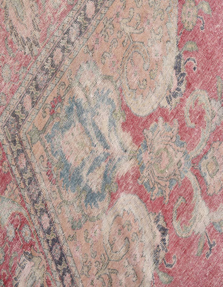 Detail image of 9' 9 x 12' 4  Hand Knotted Ultra Vintage Persian Wool Rug