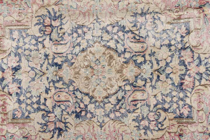 9' 8 x 11' 4 Hand Knotted Ultra Vintage Persian Wool Rug