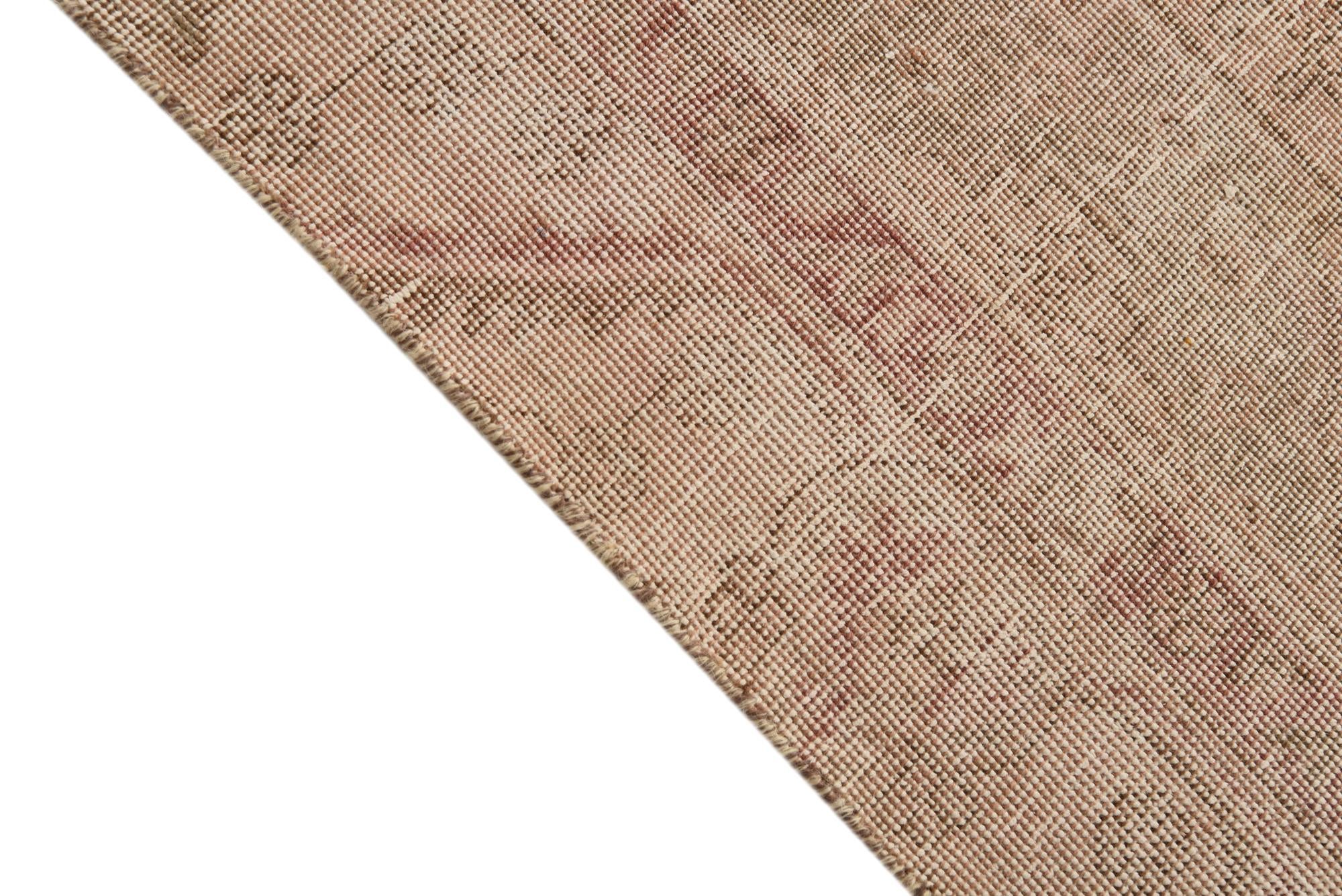 5' 8 x 8' 4 Hand Knotted Ultra Vintage Persian Wool Rug