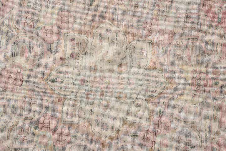 6' 9 x 10' 2 Hand Knotted Ultra Vintage Persian Wool Rug
