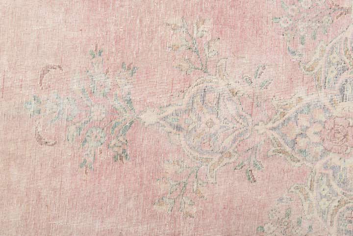 6' 9 x 10' 2 Hand Knotted Ultra Vintage Persian Wool Rug