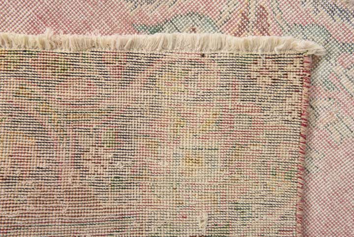 6' 9 x 10' 2 Hand Knotted Ultra Vintage Persian Wool Rug