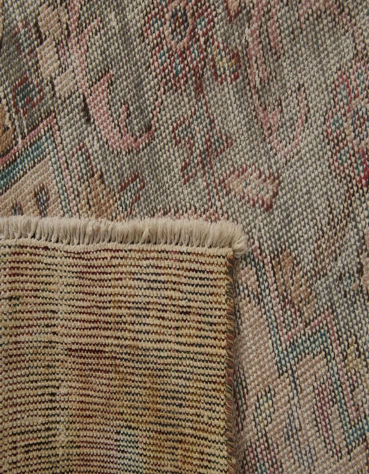 Detail image of 8' 7 x 12' 4  Hand Knotted Ultra Vintage Persian Wool Rug
