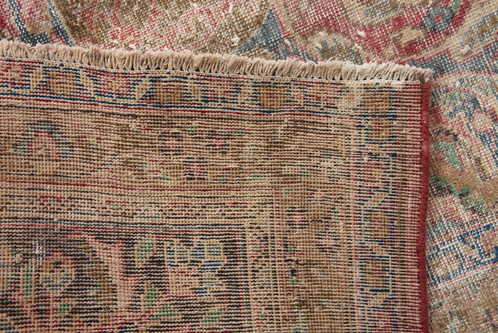 9' 9 x 12' 8 Hand Knotted Ultra Vintage Persian Wool Rug