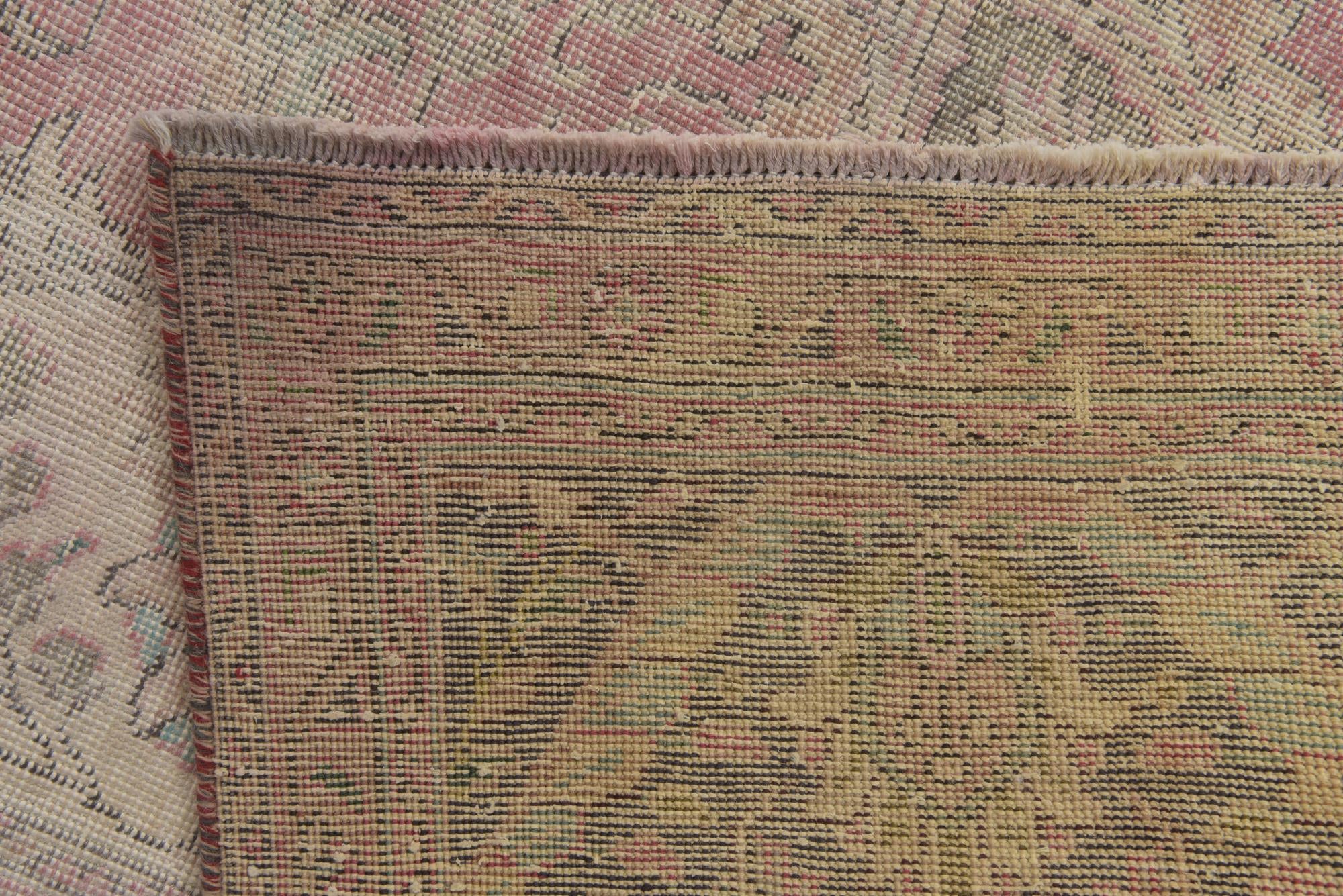 9' 7 x 12' 3 Hand Knotted Ultra Vintage Persian Wool Rug