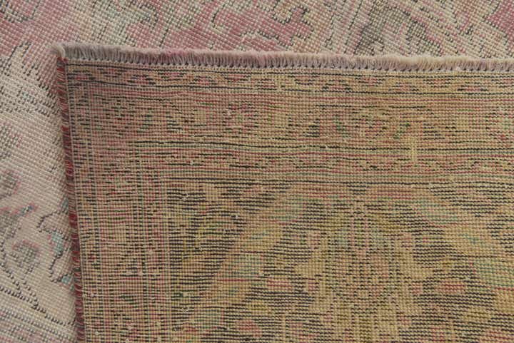 9' 7 x 12' 3 Hand Knotted Ultra Vintage Persian Wool Rug