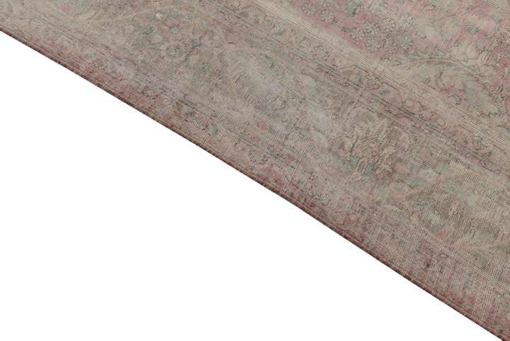 9' 7 x 12' 3 Hand Knotted Ultra Vintage Persian Wool Rug