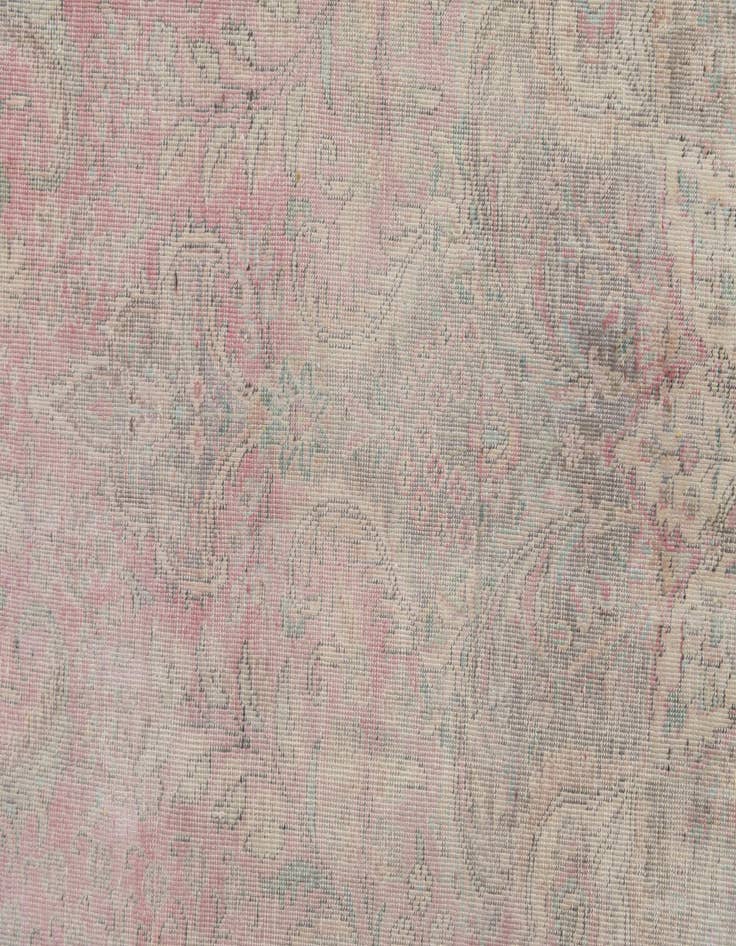 Detail image of 9' 7 x 12' 3  Hand Knotted Ultra Vintage Persian Wool Rug