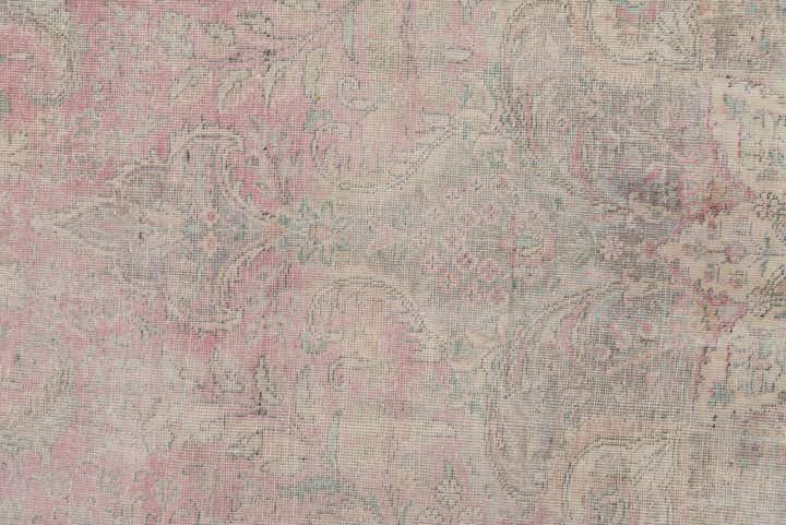 9' 7 x 12' 3 Hand Knotted Ultra Vintage Persian Wool Rug