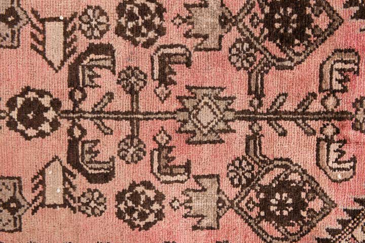 3' 2 x 9' 2 Hand Knotted Ultra Vintage Persian Wool Runner Rug