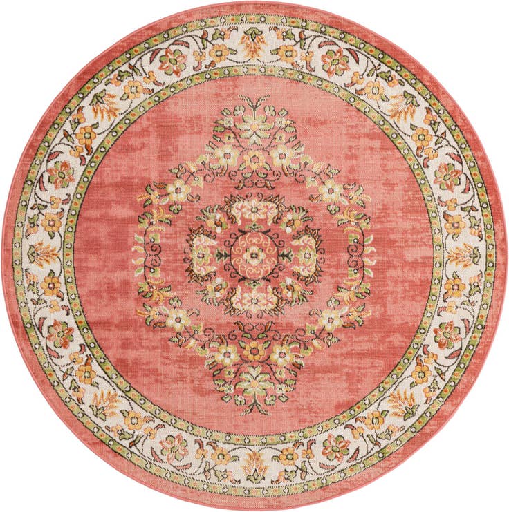 Detail image of 5' 3 x 5' 3 Lucerne Round Rug