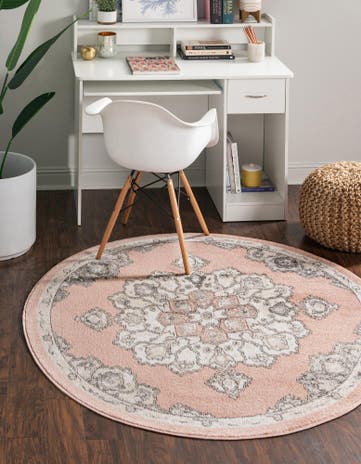 3' 3 x 3' 3 Parker Round Rug