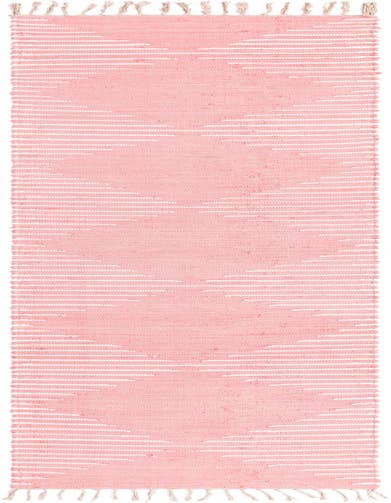 Detail image of 2' 7 x 13' 1 Hand Woven Chindi Cotton Runner Rug