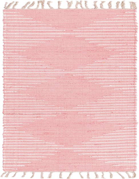 Detail image of 2' x 8' Hand Woven Chindi Cotton Runner Rug