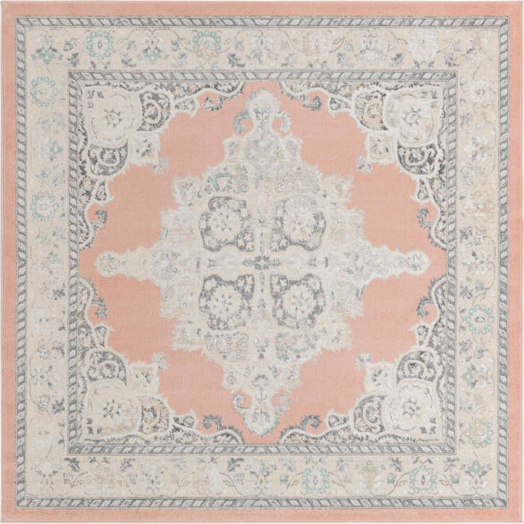 Detail image of 7' 10 x 7' 10 Parker Square Rug