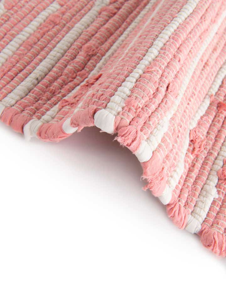 1' 2 x 8' Hand Woven Chindi Cotton Table Runner Rug