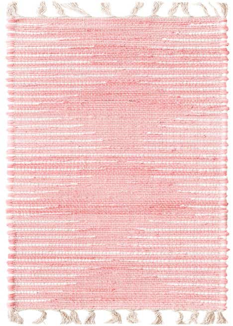 1' 2 x 5' 1 Hand Woven Chindi Cotton Table Runner Rug