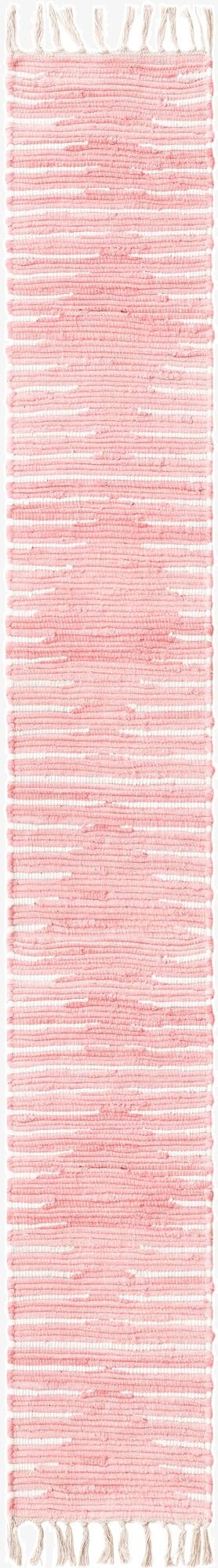 Primary image 35cm x 245cm  Hand Woven Chindi Cotton Camino de mesa Alfombra