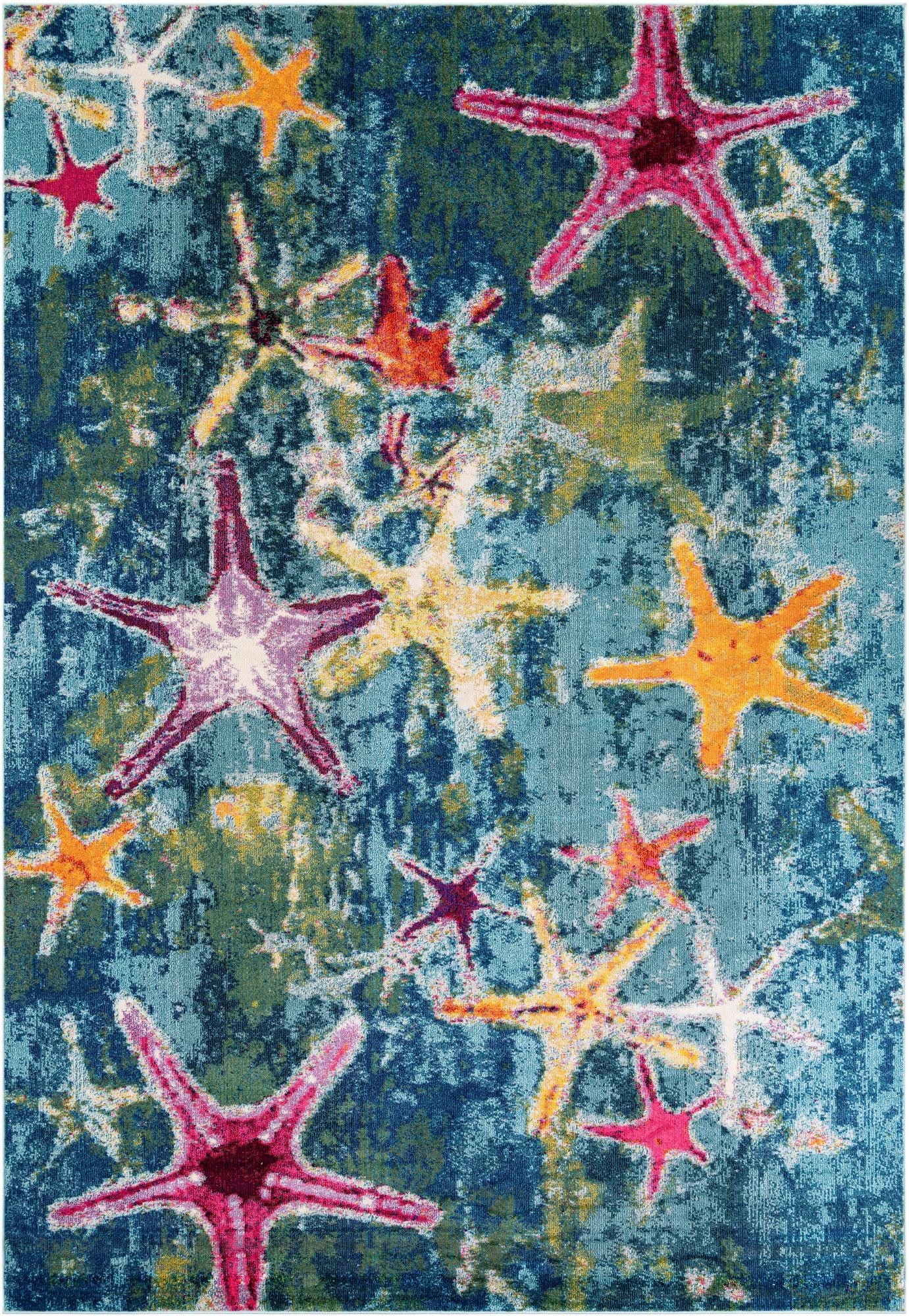 Rosedale · Abstract Washable Rug