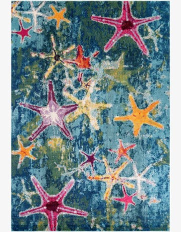 Rosedale · Abstract Washable Rug