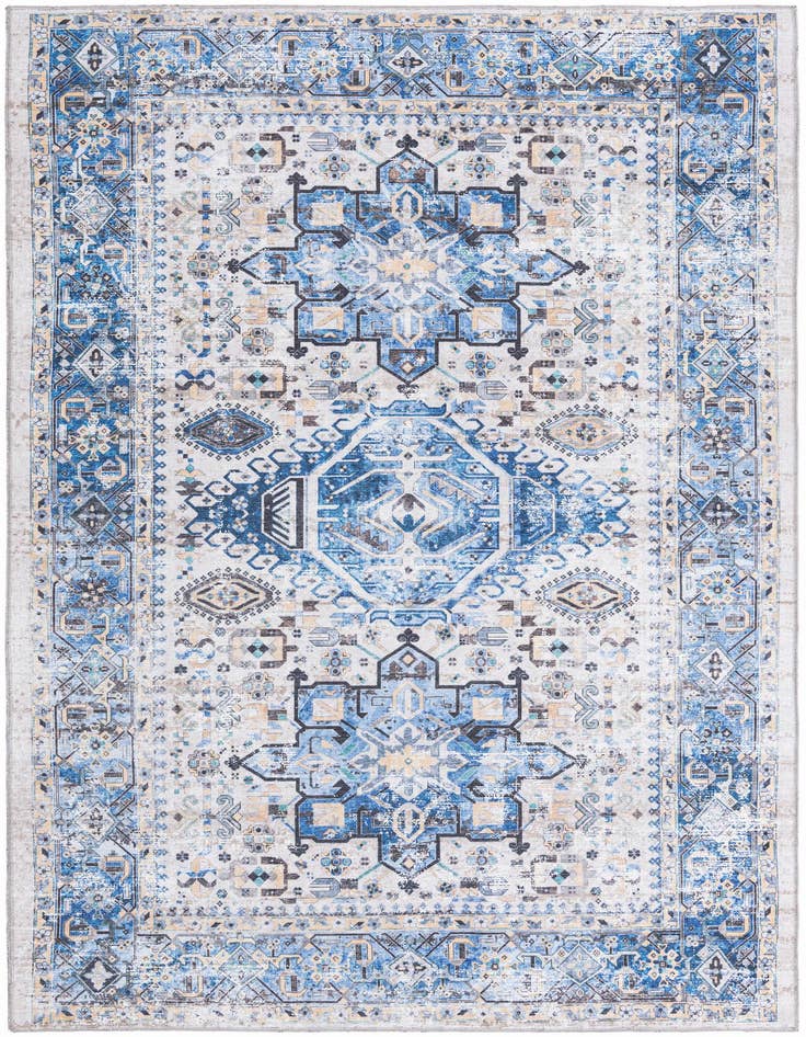 Detail image of 6' x 9' Washable Yara Rug