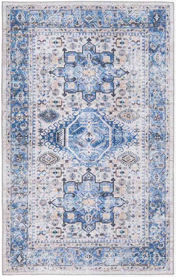 Detail image of 5' x 8' Washable Yara Rug