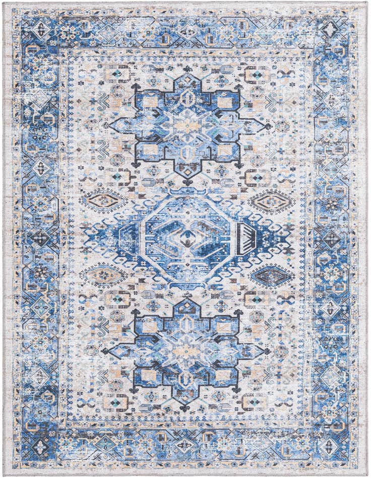 Detail image of 4' x 6' Washable Yara Rug