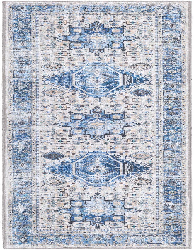 Detail image of 2' x 6' Washable Yara Runner Rug