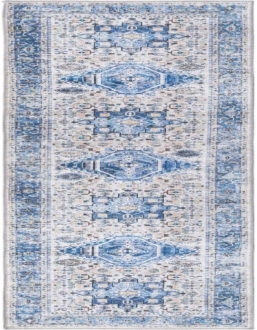 Detail image of 2' x 8' Washable Yara Runner Rug