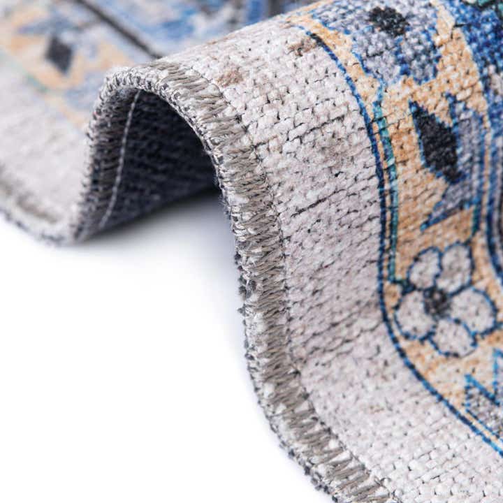 5' x 5' Washable Yara Square Rug