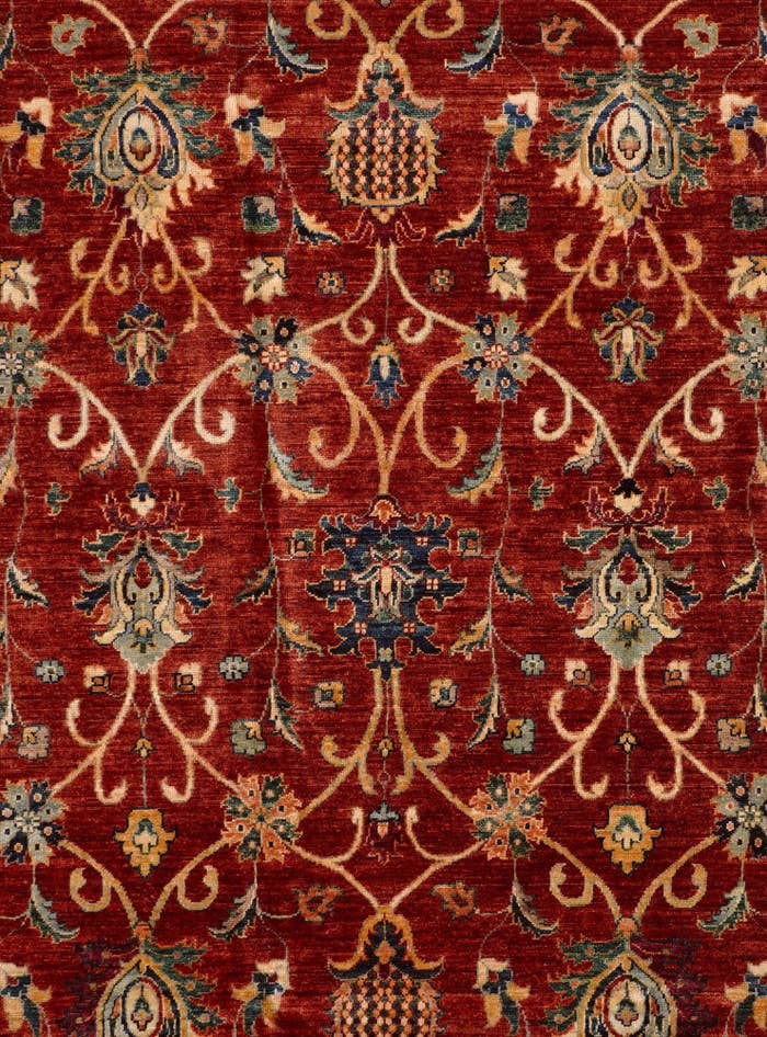 Detail image of 8' 4 x 11' 5 Hand Knotted Ariana Ziegler Rug