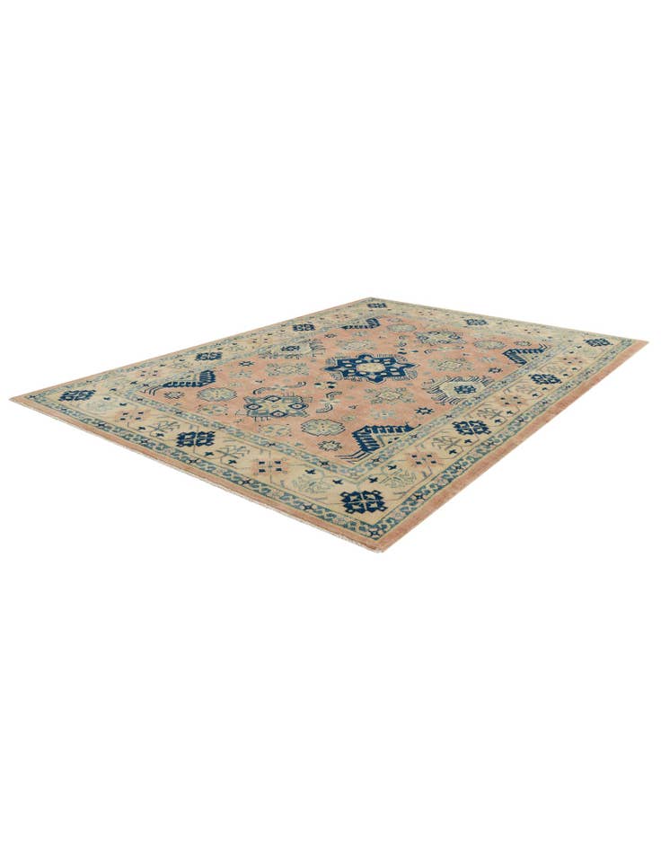 Detail image of 5' 9 x 7' 10  Hand Knotted Oushak Wool Rug