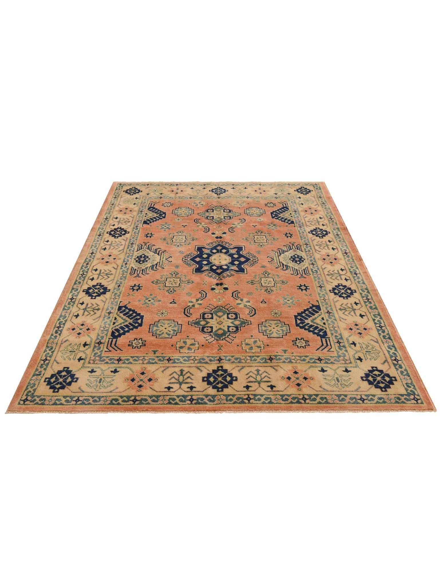5' 9 x 7' 10 Hand Knotted Oushak Wool Rug