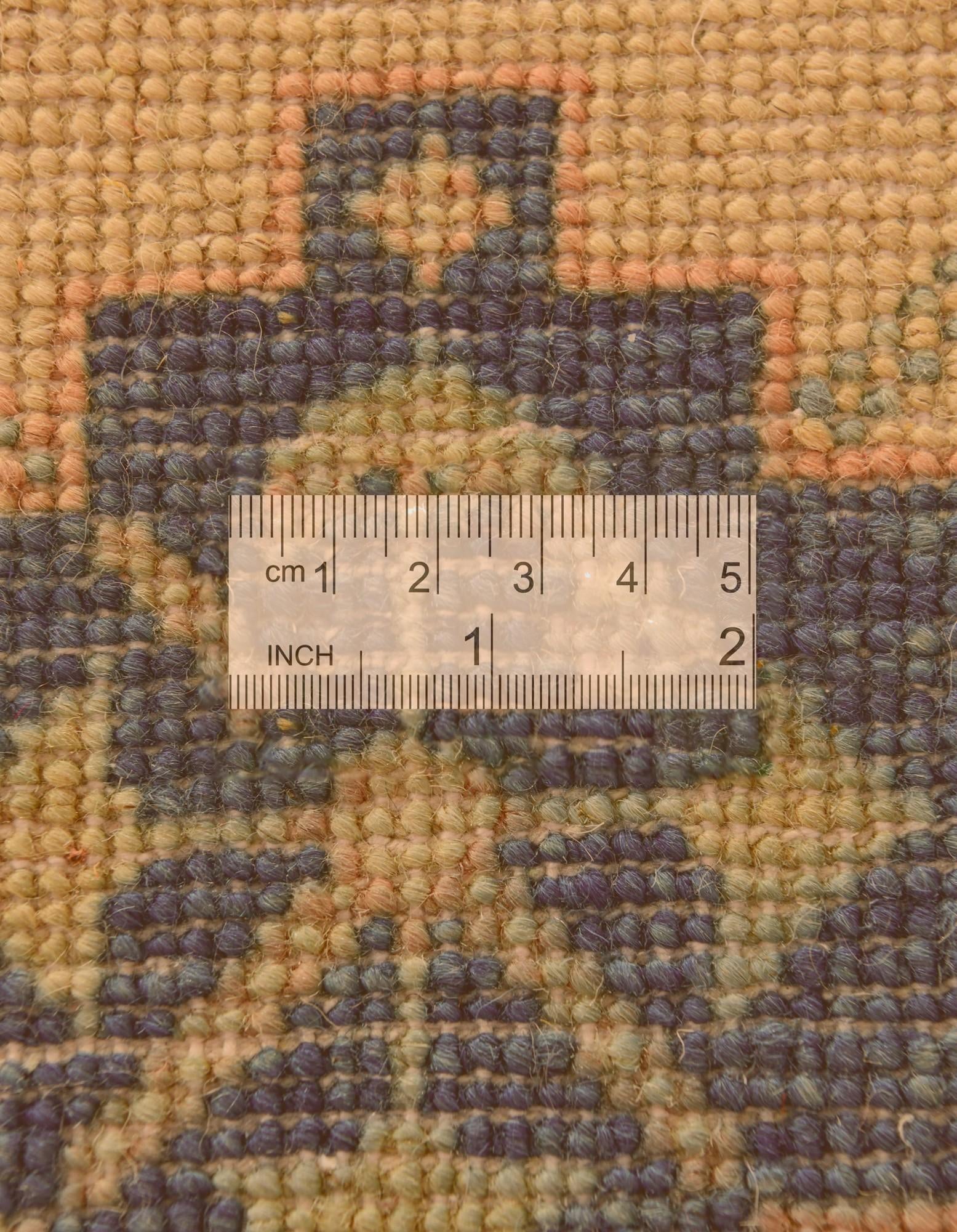 5' 9 x 7' 10 Hand Knotted Oushak Wool Rug