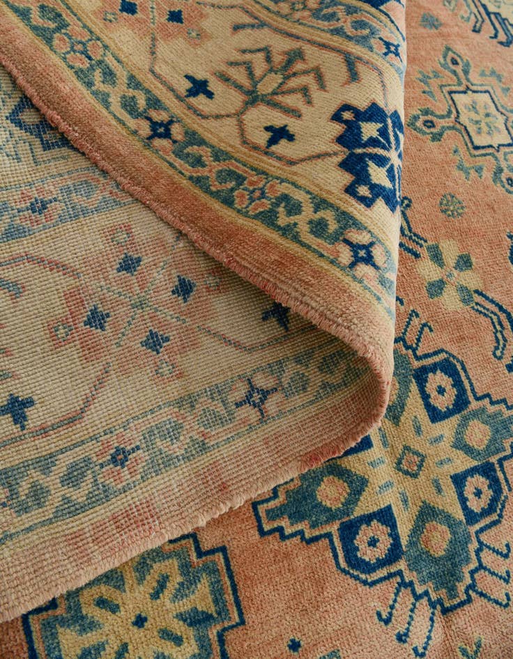 Detail image of 5' 9 x 7' 10  Hand Knotted Oushak Wool Rug