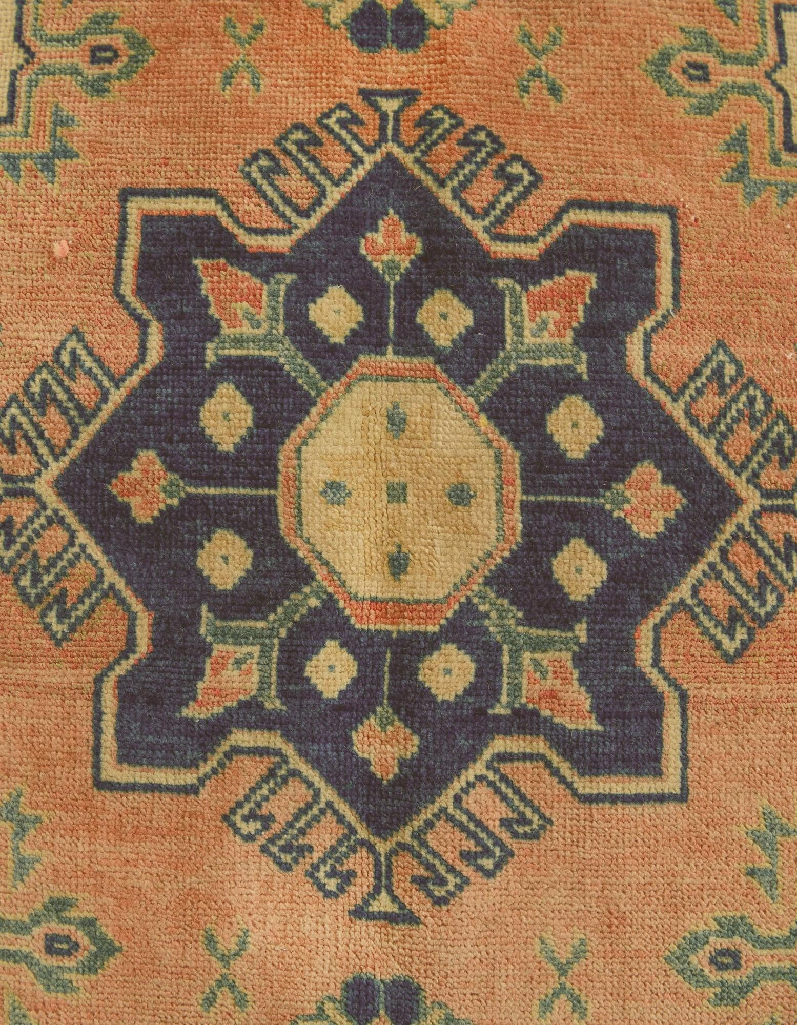 5' 9 x 7' 10 Hand Knotted Oushak Wool Rug