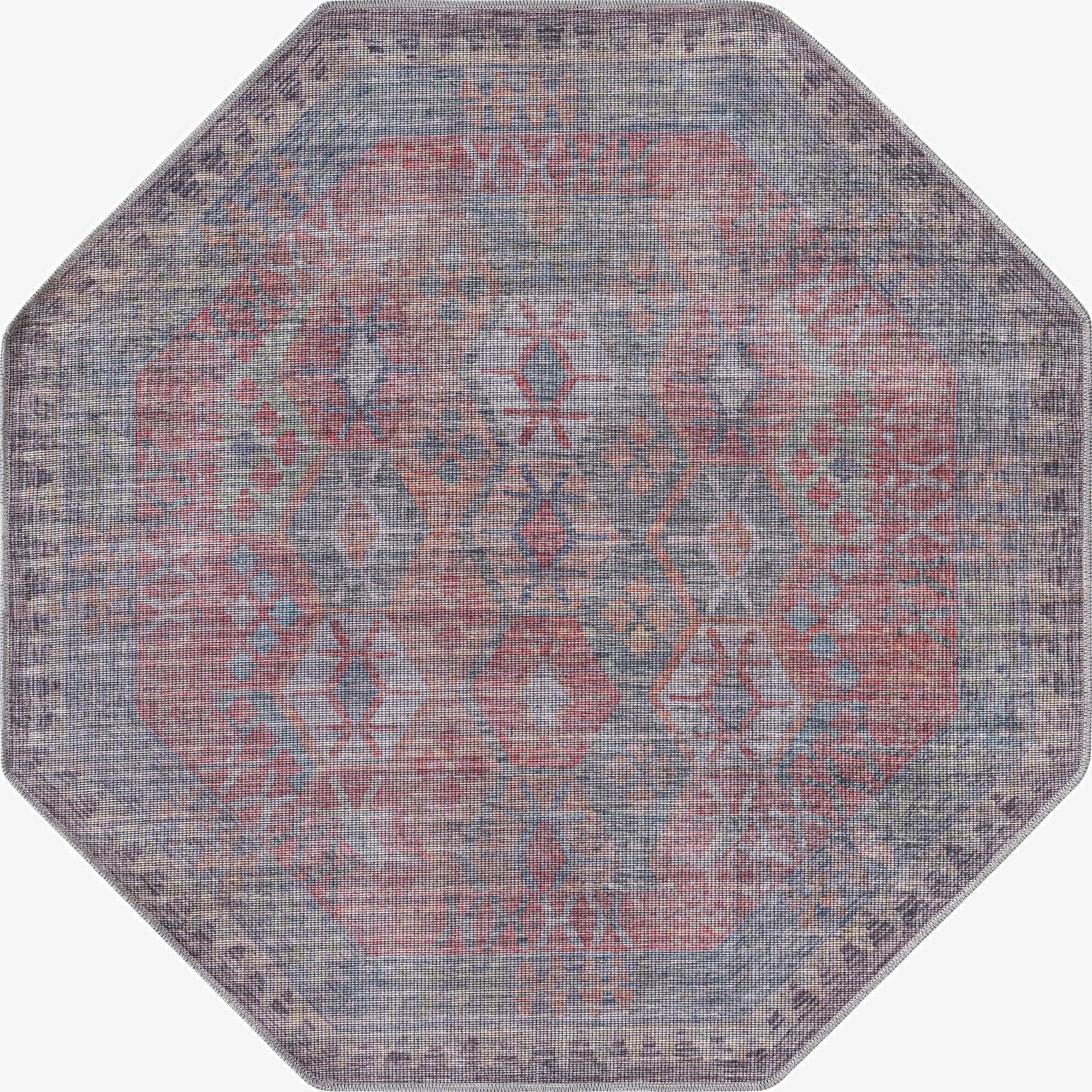 5' 3 x 5' 3  Washable Sisu Octagon Rug