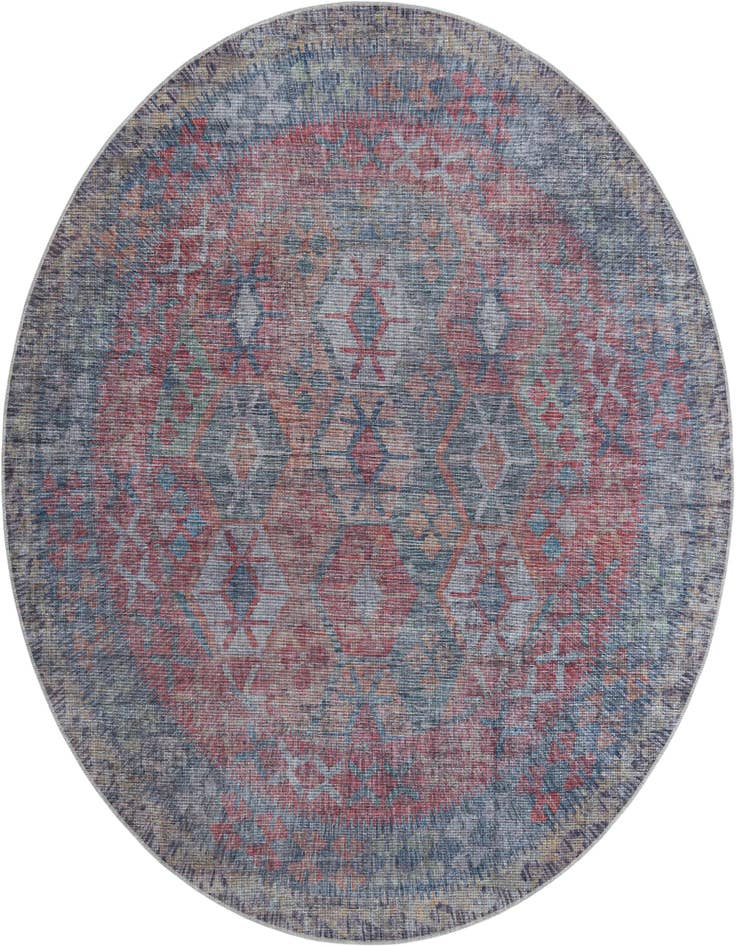 Detail image of 7' 10 x 7' 10 Washable Sisu Round Rug