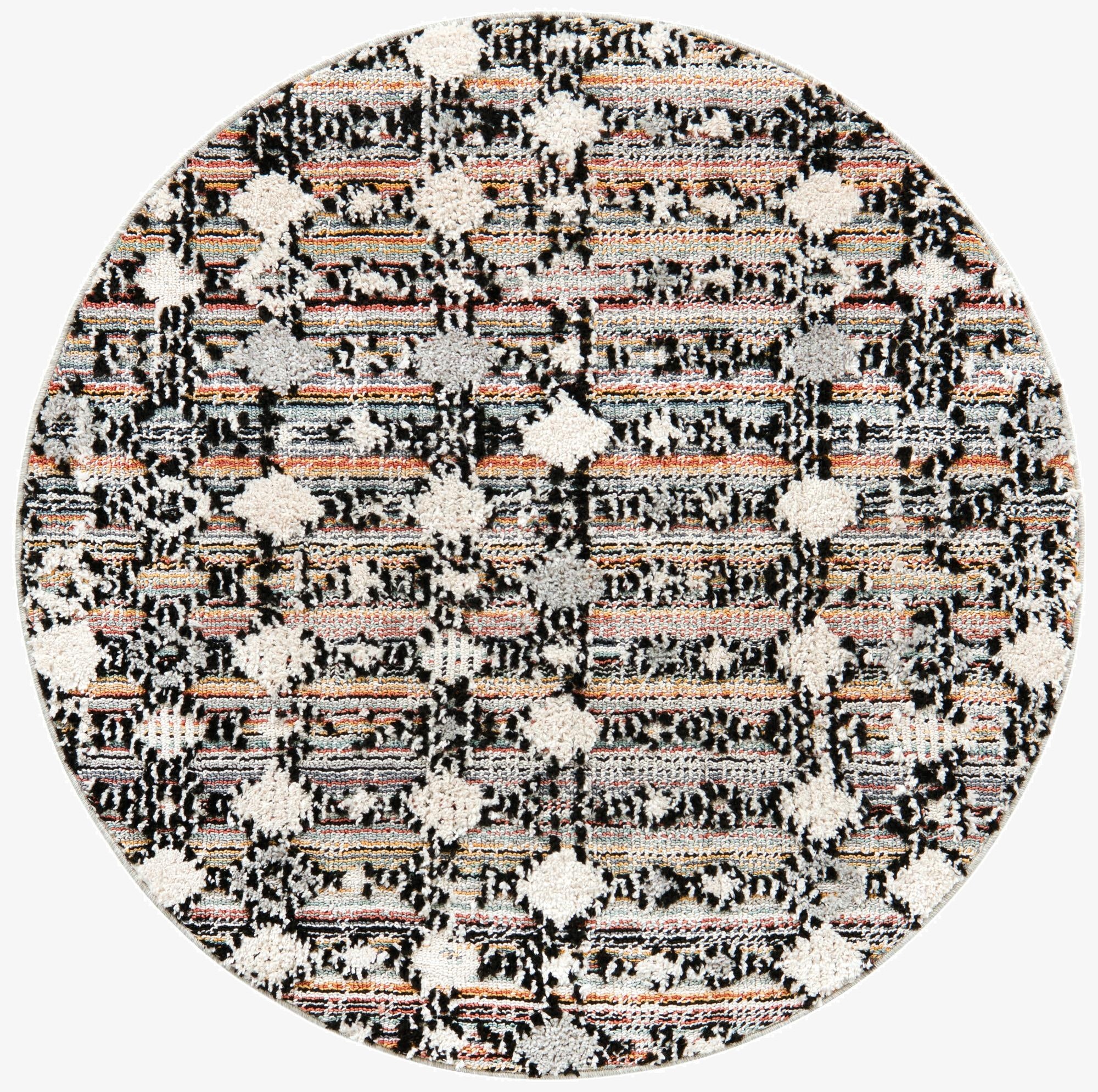 4' x 4' Cherokee Round Rug