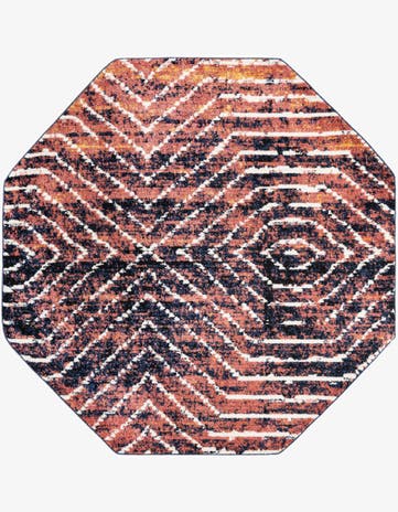 7' 10 x 7' 10 Tagine Octagon Rug